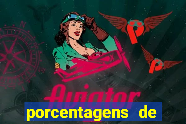 porcentagens de jogos pagantes